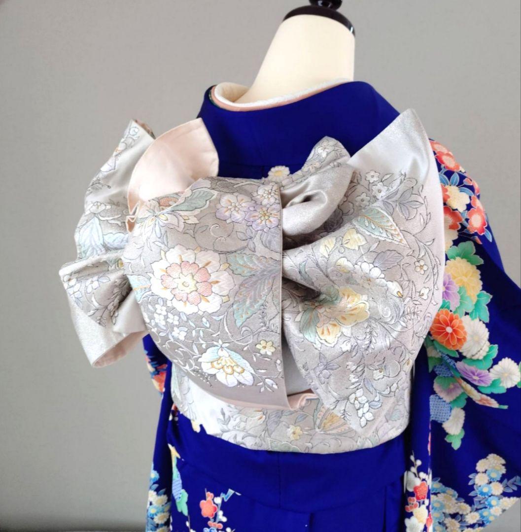 専用 一部式作り帯 振袖用 華やぎ 胴巻き～90㎝ 十三参りにも 正絹