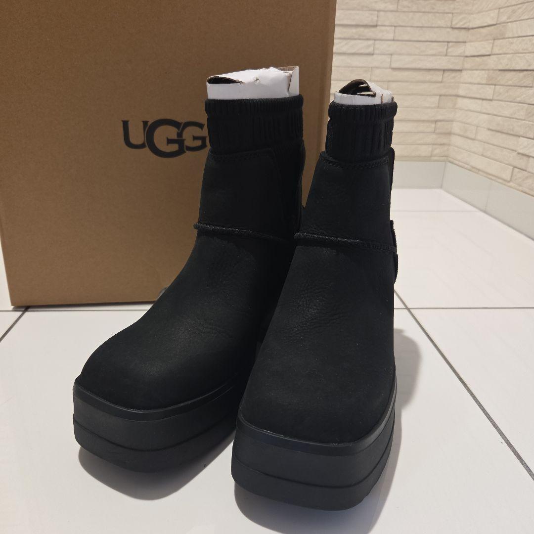 UGG MOXY CHELSEA ショートブーツ US7.5 24.5cm 黒