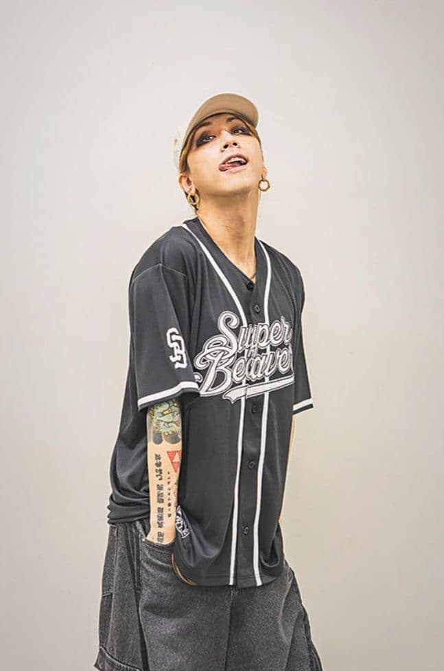 SUPER BEAVER ZOZOマリンスタジアム ベースボールシャツ XL - メルカリ