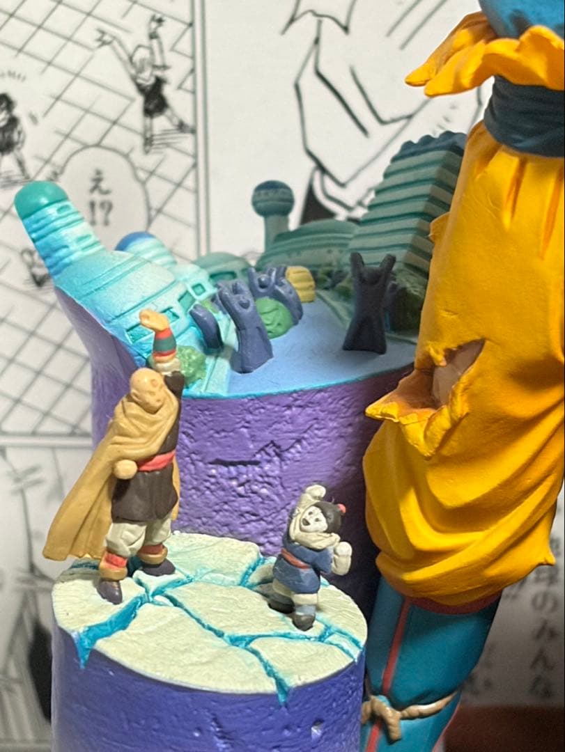 希少】ドラゴンボールセレクション 巻七 孫悟空 （元気玉）フィギュア