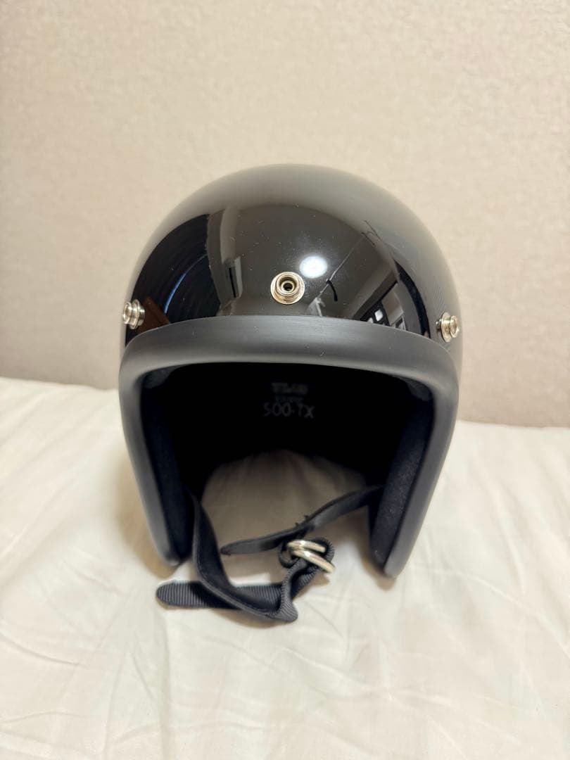 TT&CO 500TX ブラック S/M 公道使用不可 500-TX スモールジェットヘルメット スタンダード XS,S/M