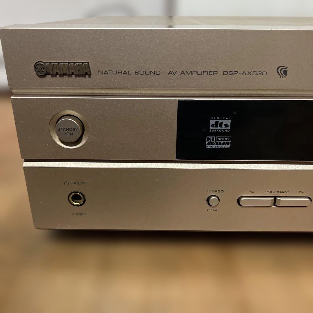 Yamaha DSP-AX530 AVアンプ ゴールド中古品です。 - メルカリ