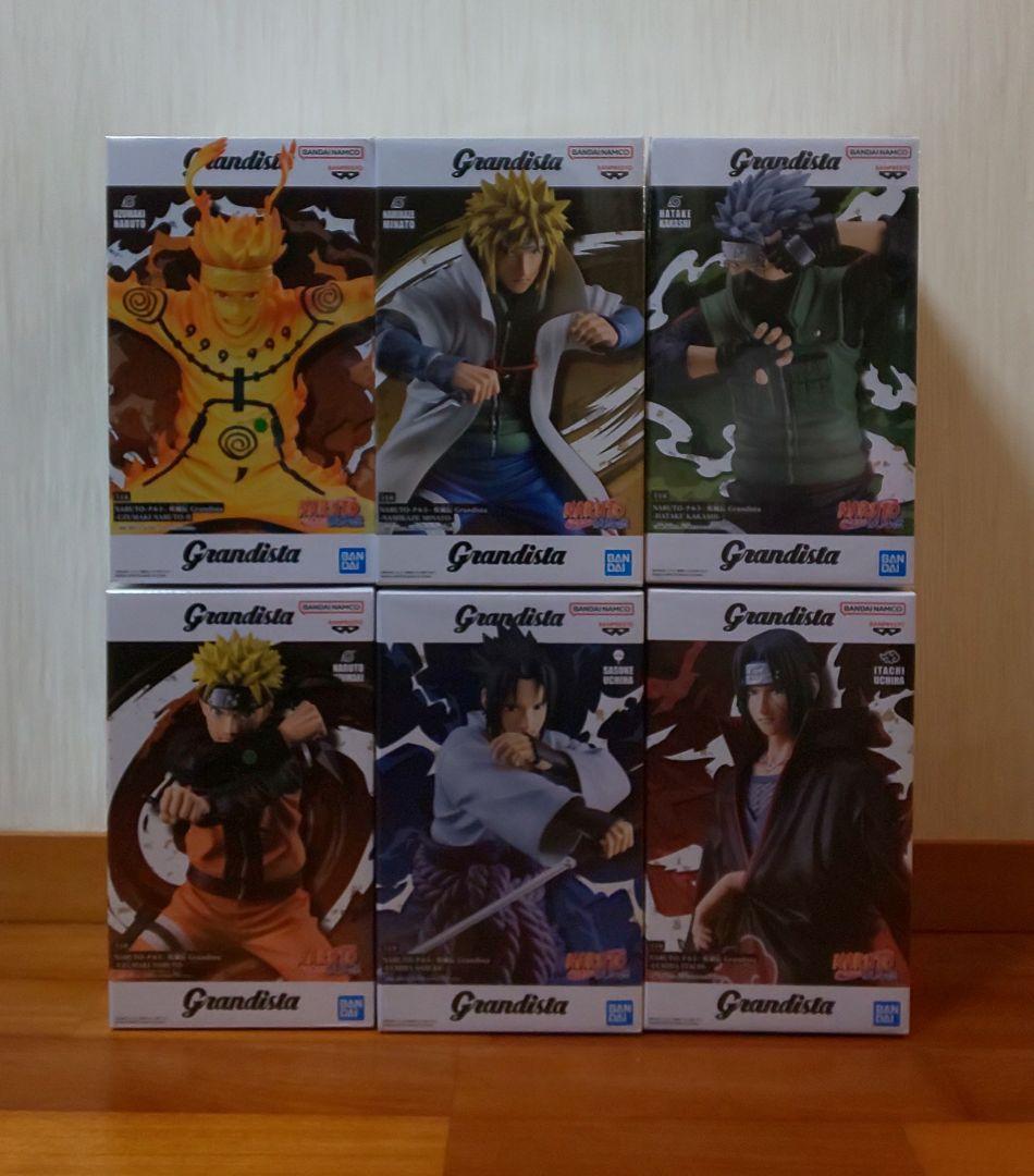 ☆6種類セット☆ ナルト サスケ イタチ カカシ ミナト Grandista
