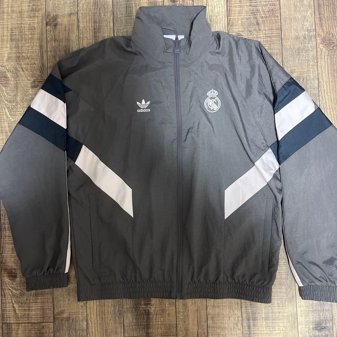 adidas レアル・マドリード ナイロンジャケット M adidas レアルマドリード トラックジャケット Real Madrid 2024/25