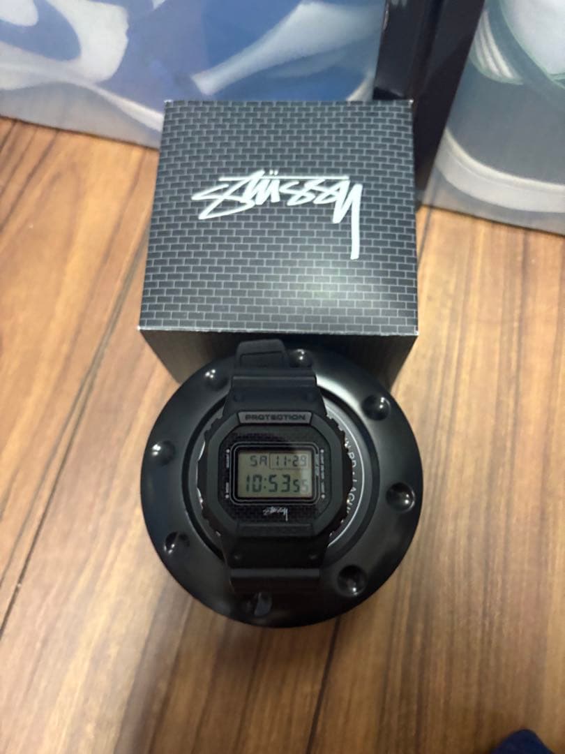 G-SHOCK × STUSSY ステューシー　限定　カシオ　ブ カシオ(CASIO)|35周年記念モデル STUSSYコラボG-SHOCK|【ハードオフ