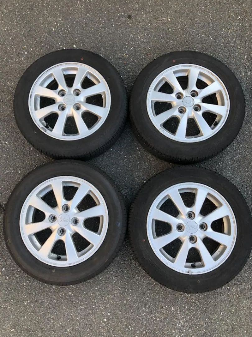 ダイハツ純正アルミホイール 14インチ タイヤホイールセット - メルカリ