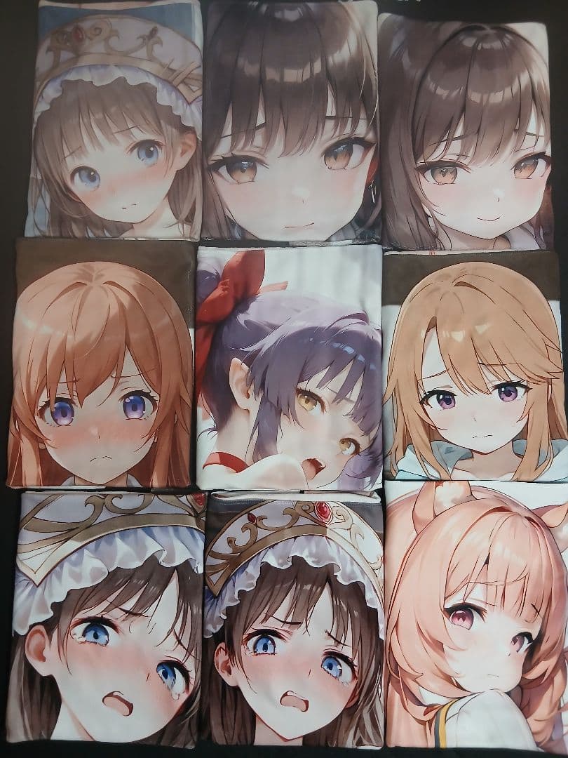 タオル タペストリー 開封済み23枚セット タペストリー棒マグネット