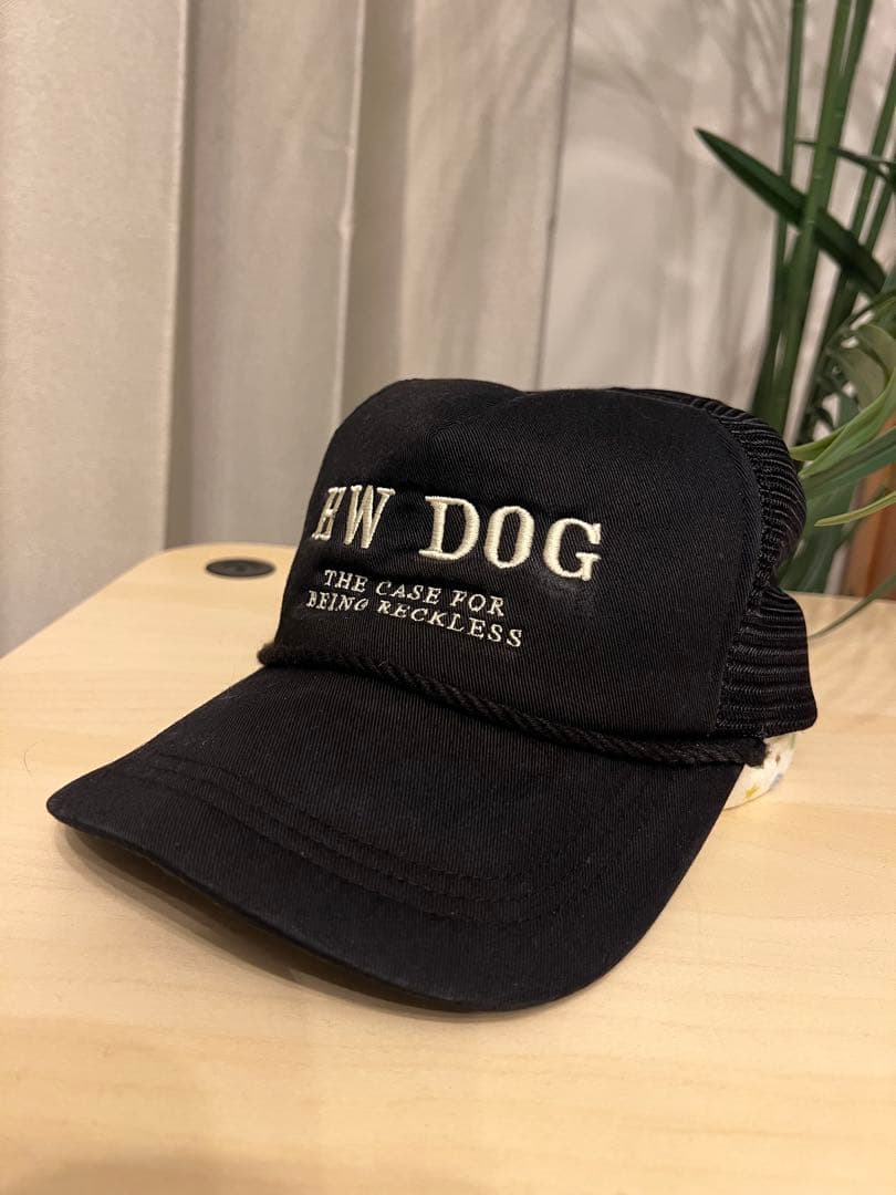 THE H.W.DOG&CO. メッシュバックキャップ ブラック