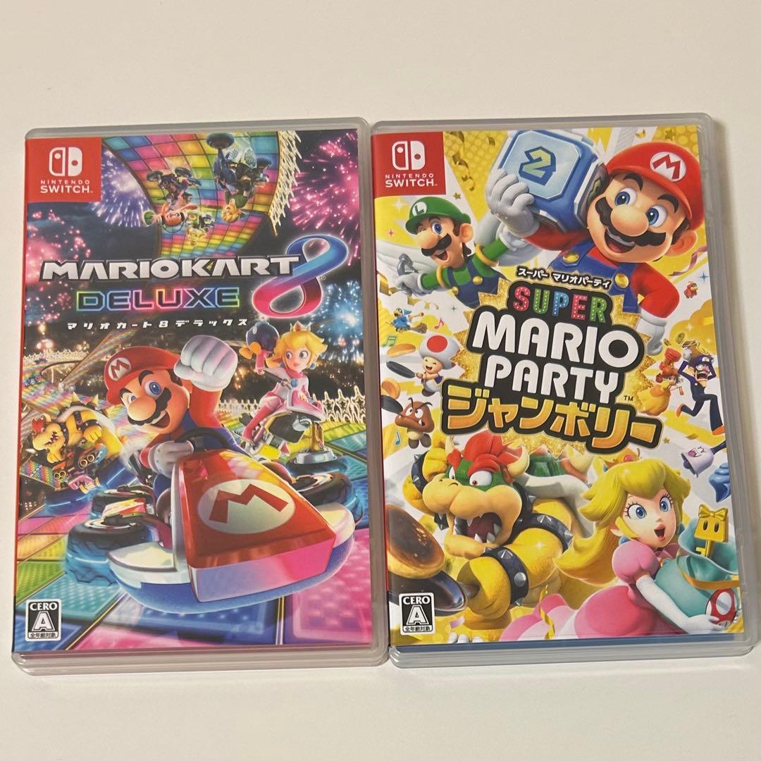 switch マリオカート8 スーパーマリオパーティージャンボリー　セット Nintendo Switchソフト】スーパー マリオパーティ ジャンボリー