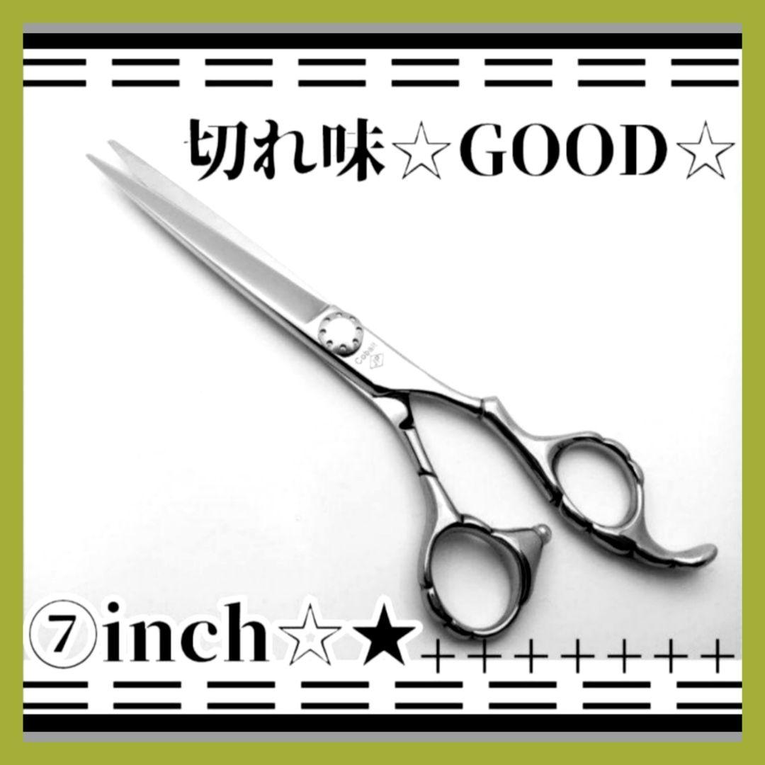 切れ味Good♪快適に切れる理美容師プロ仕様カットシザー♪トリマートリミング可 切れ味抜群♪理美容師プロ用シザーカットバサミ☆トリマートリミング