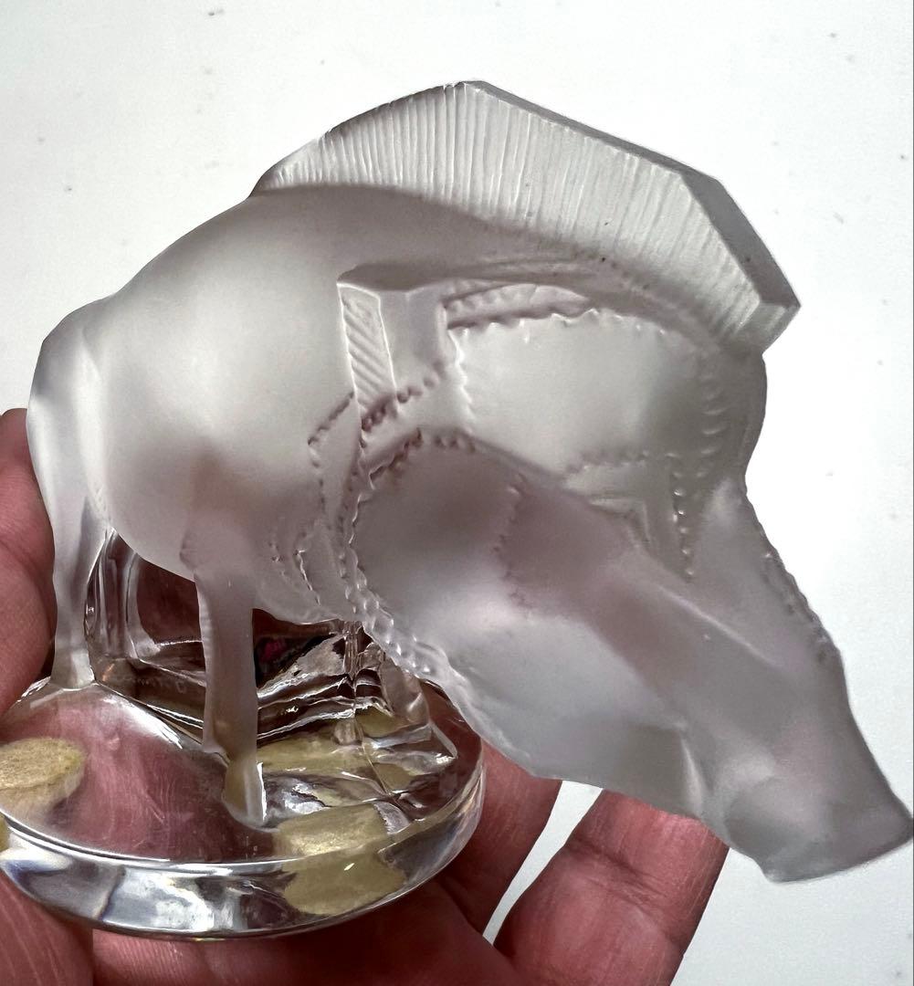 時代 ラリック 猪 干支 ペーパーウェイト 特価 - メルカリ