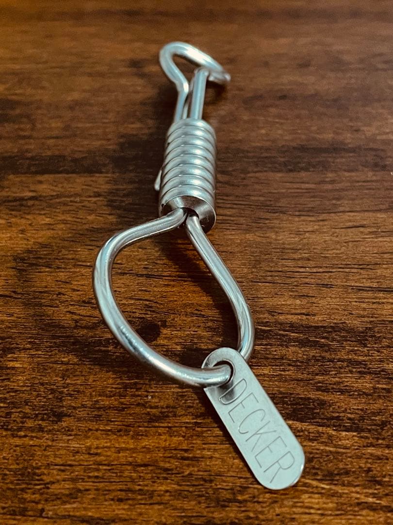JEFF DECKER ジェフデッカー キーフック 初期型 プレート付き - メルカリ