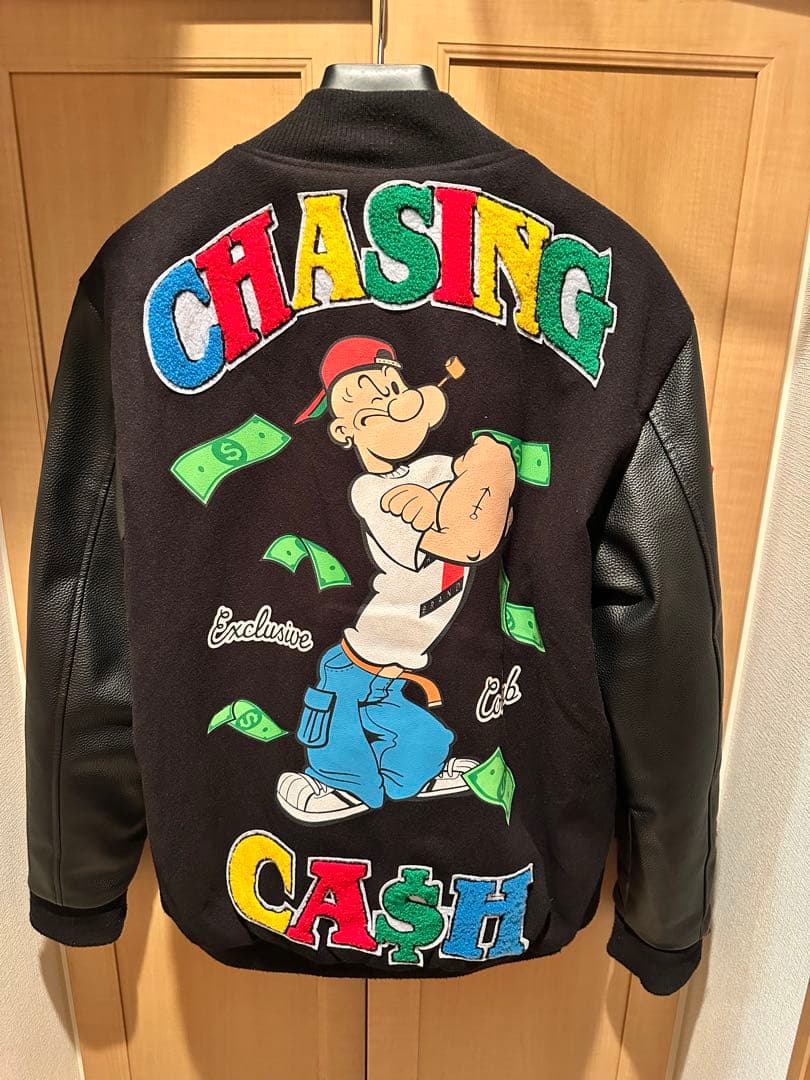 ✨希少✨REASON BRAND × POPEYE ポパイコラボ スタジャン M - メルカリ