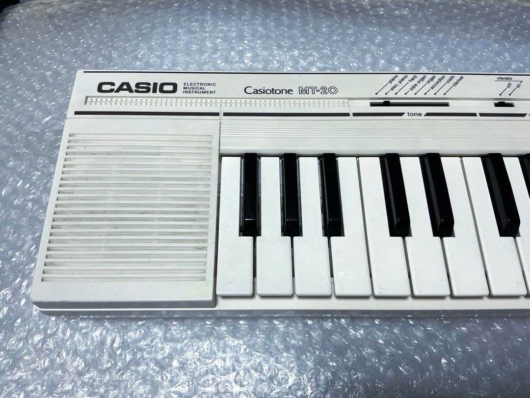 Casio MT-20 ホワイト☆ビンテージミニシンセサイザー☆希少レア