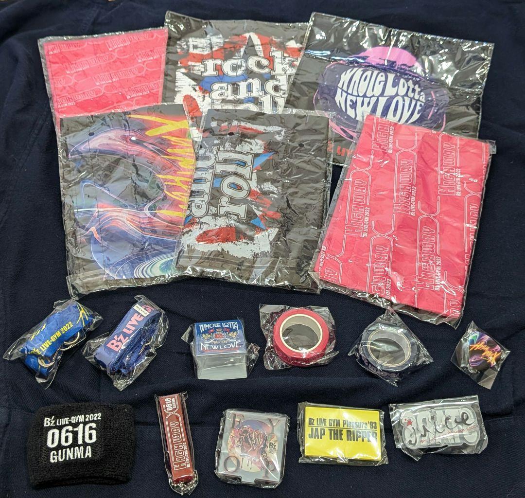 B'z ライブグッズ LIVE−GYM ガチャ17点(開催日限定グッズあり) - メルカリ