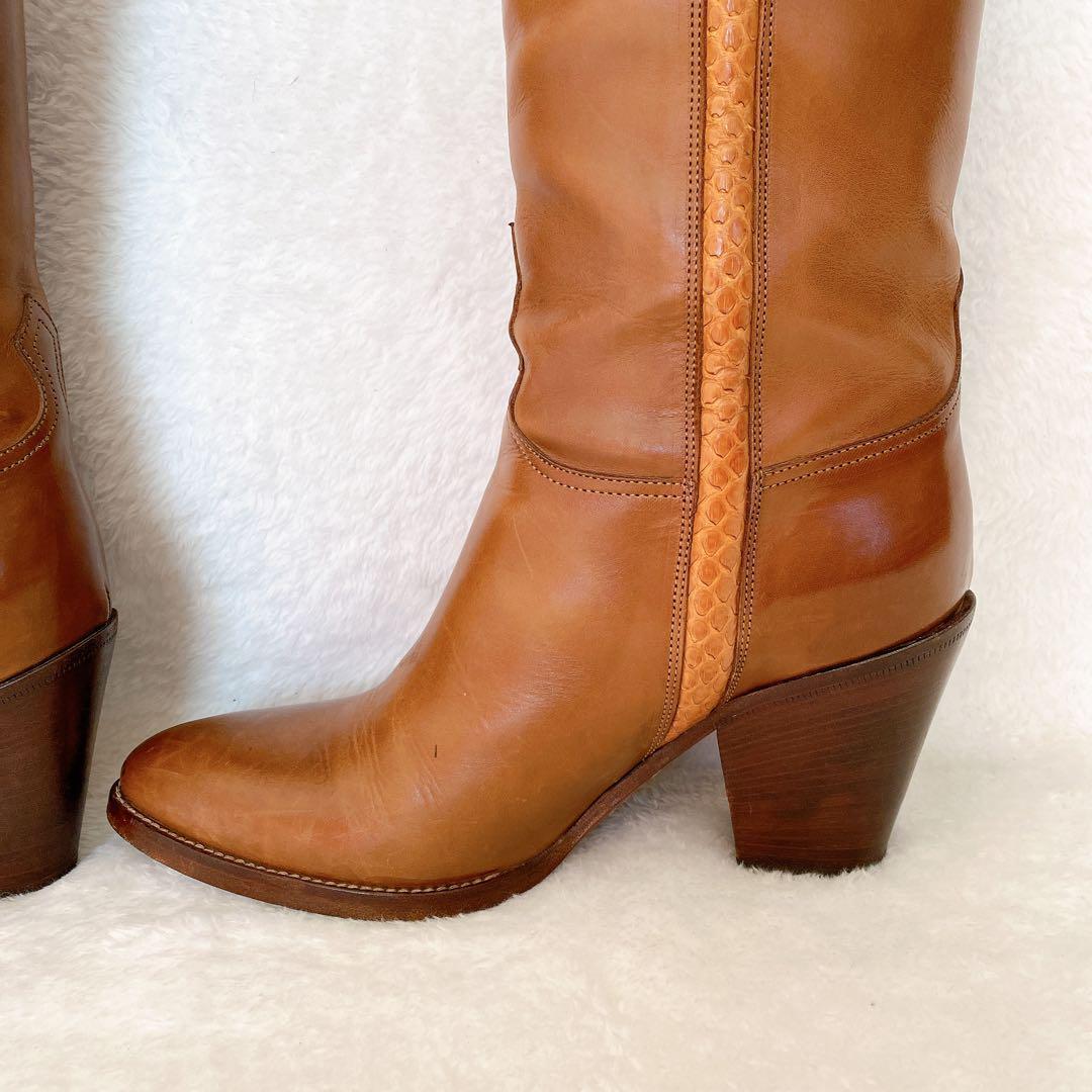 SARTORE ♡サルトル　本革ウエスタンブーツ　サイズ36.5 23.5cm