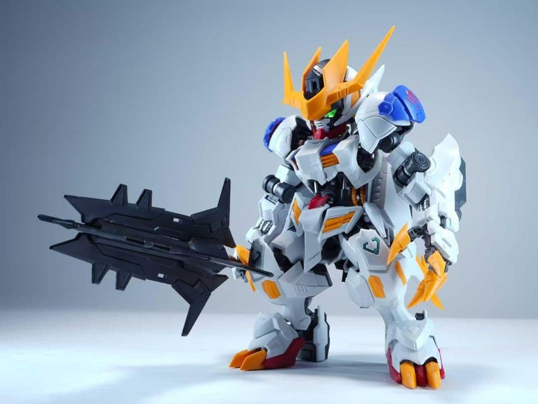 海外製 中華 バエル バルバトス似 形態切替 MGSD相当 発光 新品