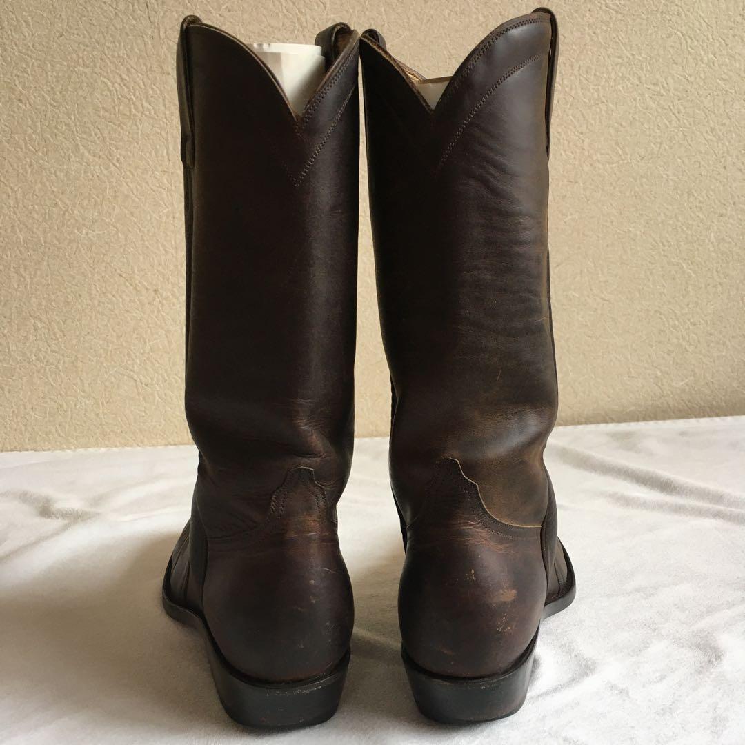 ドンキホーテ DONQUIJOTE ウエスタンブーツ ダークブラウン 23.5