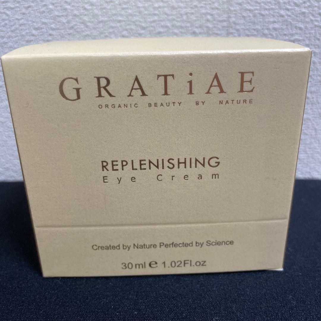 グラティエGRATiAE REPLENISHING Eye Cream 30ml Replenishing Eye Cream for Hydrated, Radiant Eyes - GRATiAE