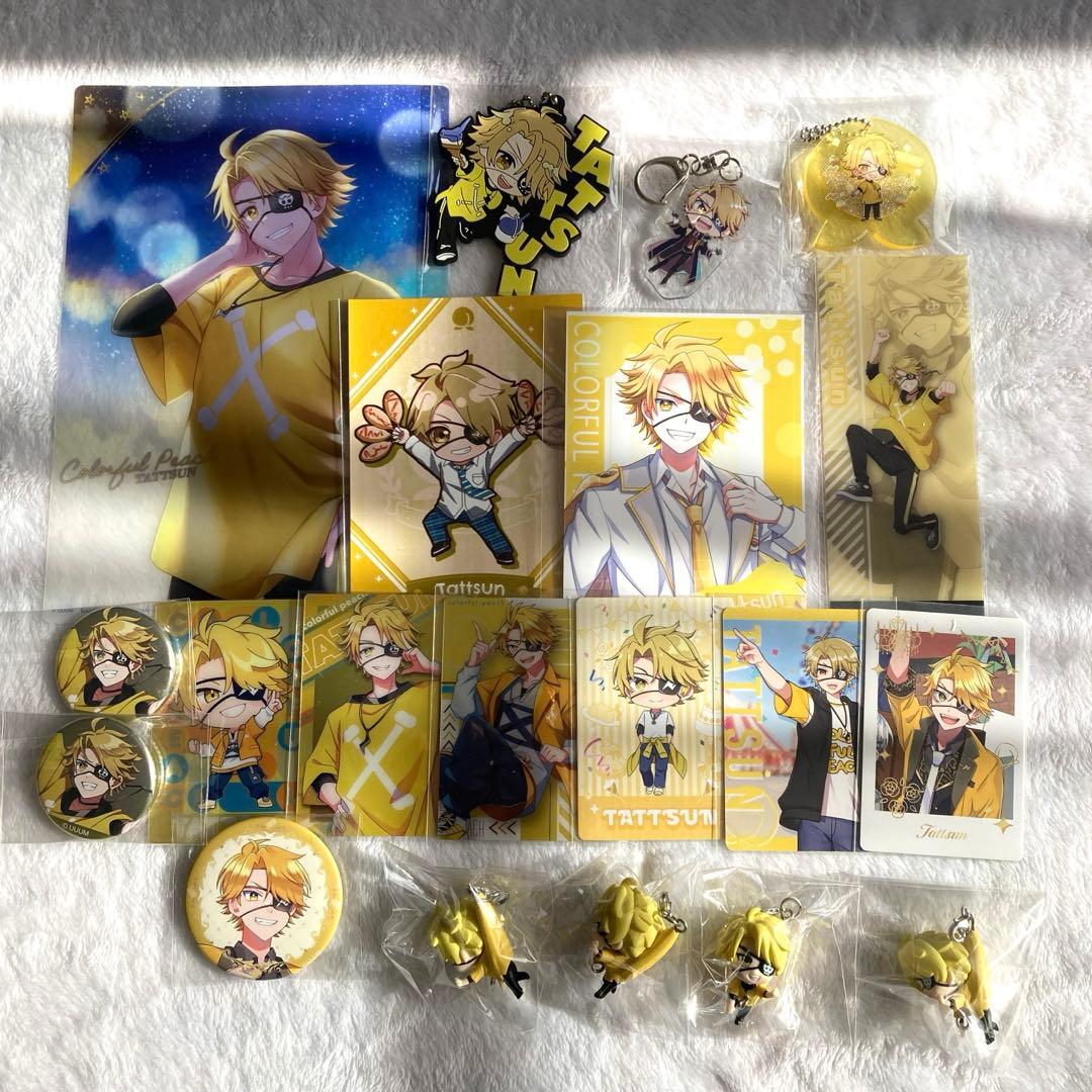 からぴち/カラフルピーチ たっつんさん ダイナー缶バッチ含む20点