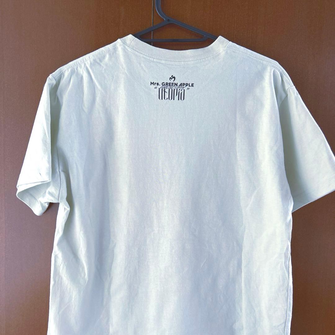 Mrs. GREEN APPLE Utopia Tシャツ ライトグリーン(M) - メルカリ
