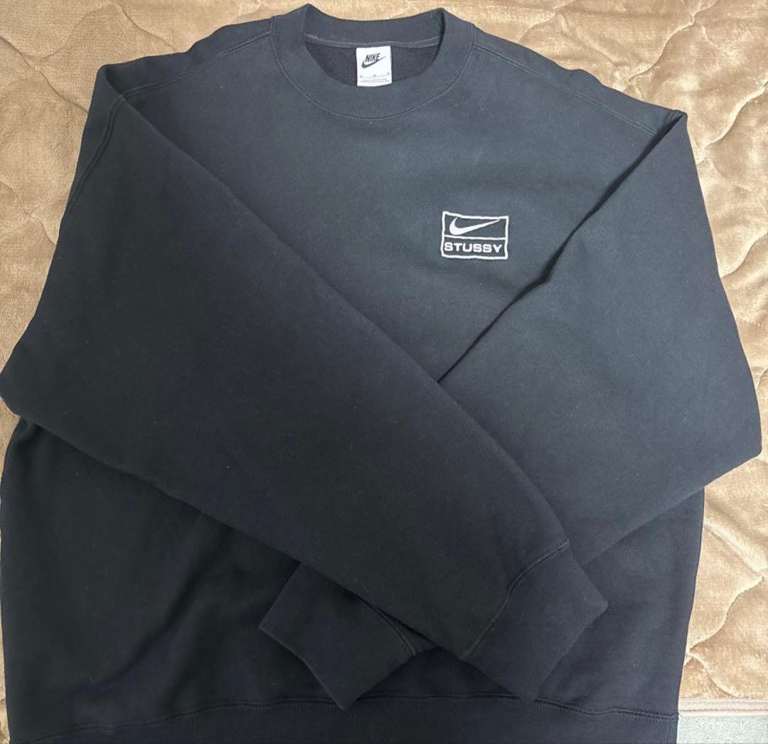 「正規品」Nike x Stussy ブラック スウェット M 本物保証 /関税・送料無料】Nike x Stussy International (STUSSY