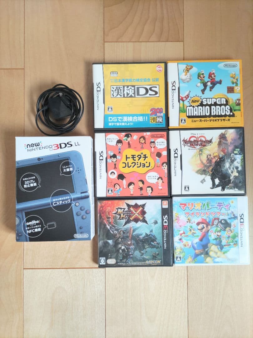 ニンテンドー3DS LL本体&ソフト6本セット Amazon.com: Newニンテンドー3DS LL ライム×ブラック : Video Games