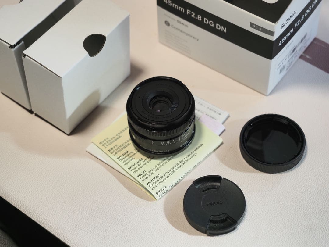 SIGMA 45mm F2.8 DG DN L-mount ほぼ新品 SIGMA 45mm F2.8 DG DN | Contemporary Lマウント 新品｜フジヤカメラ