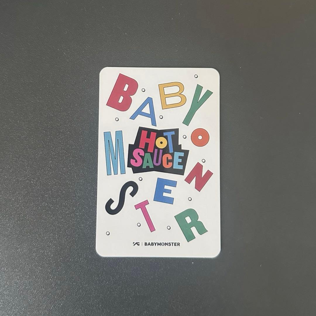 BABYMONSTER HOTSAUCE アヒョン サノク 事前収録 トレカ - メルカリ