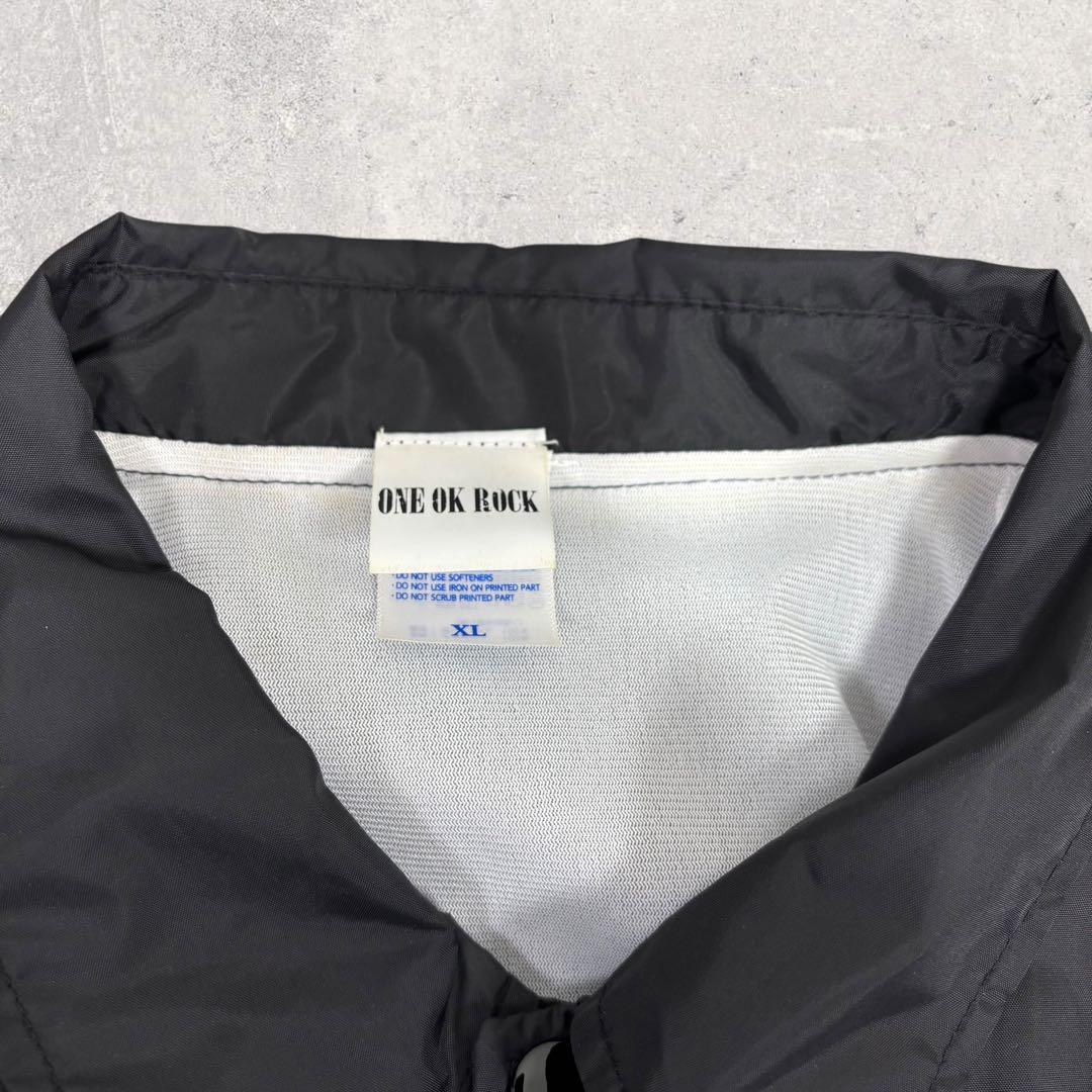 美品✨ONE OK ROCK コーチジャケット 2023 ツアー 黒 XL - メルカリ