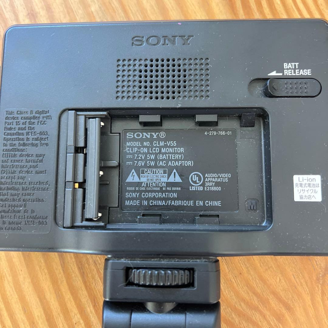 中古】 (ソニー) SONY CLM-V55 クリップオンモニター - メルカリ