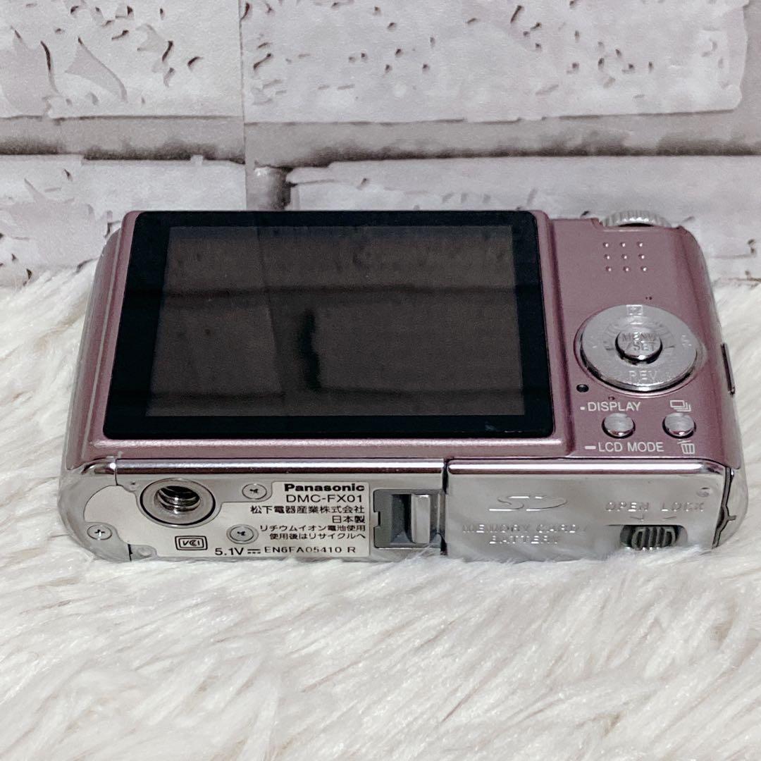 極美品】 Panasonic DMC-FX01 デジタルカメラ ピンク - メルカリ