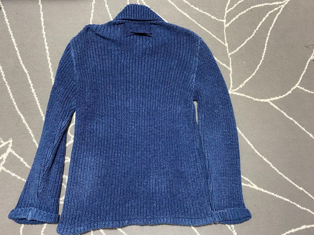 ラブジェネキムタク着私物ブルーブルーBLUE BLUE圧縮ニット木村さ