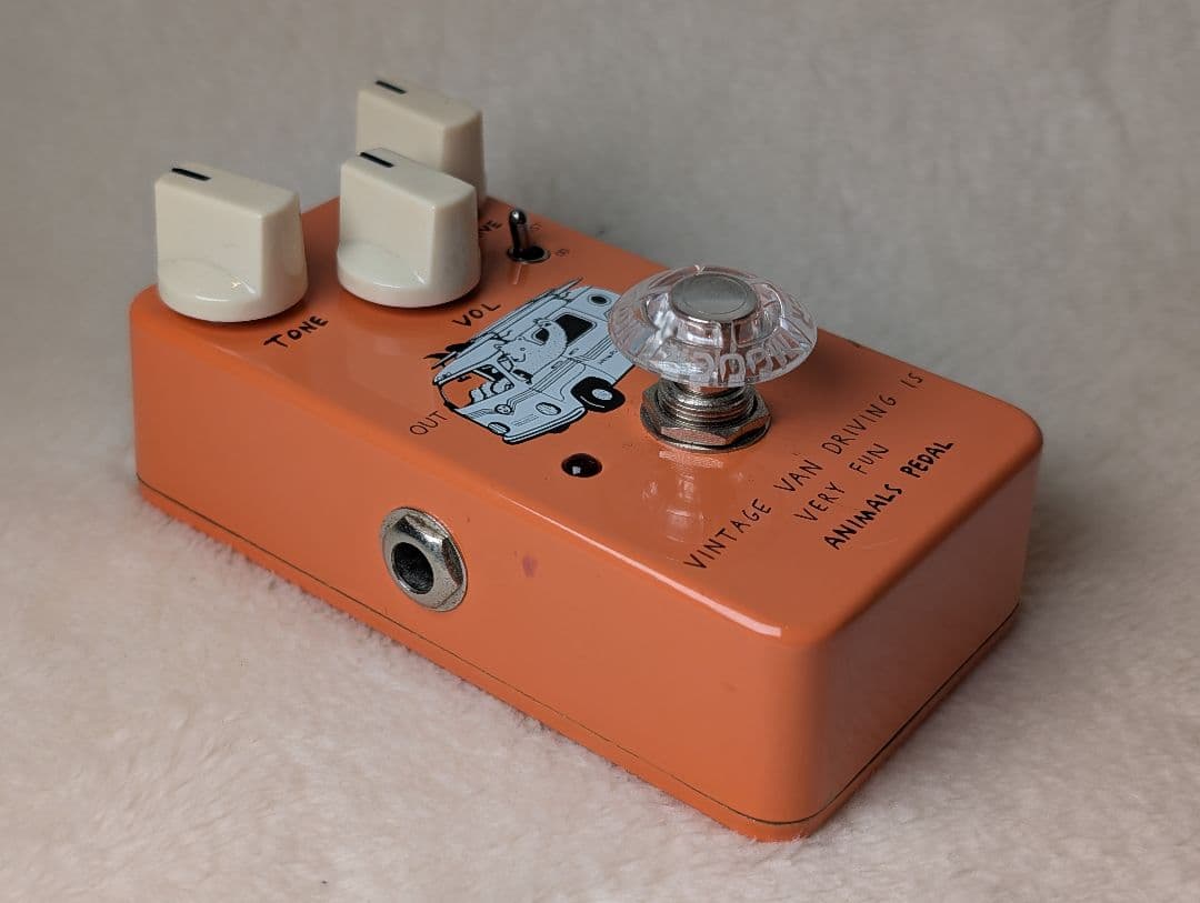 オーバードライブ Animals Pedal / vintage van 3/5(木)16:00までエフェクターポーチ付属】Animals Pedal Vintage Van