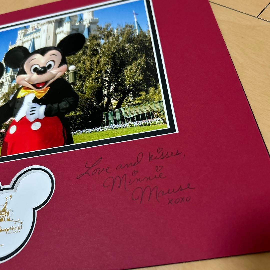 ディズニーワールド ミニーマウス直筆サイン入り - メルカリ
