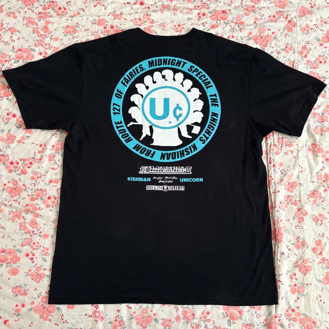 氣志團×ユニコーン コラボTシャツ XL 黒 地獄のミサワ 奥田民生 - メルカリ