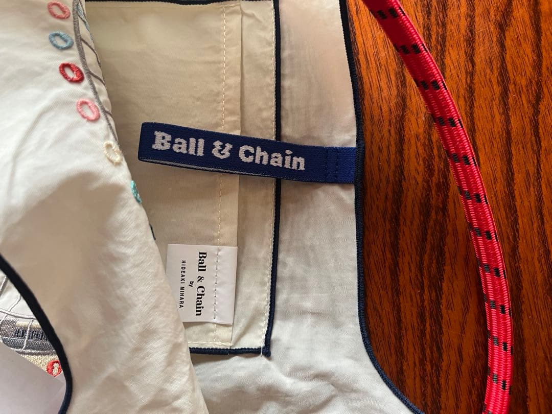 ボールアンドチェーン エコバッグ 横浜赤レンガ倉庫限定 M アイボリー