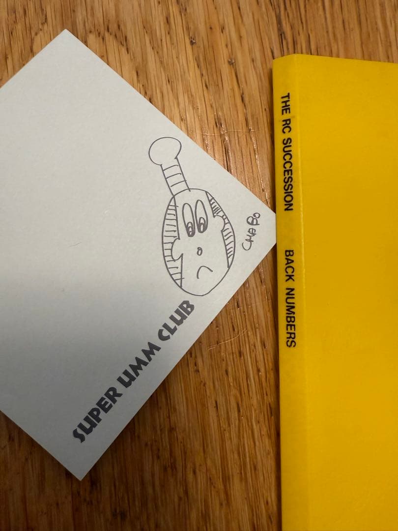 ファイル＆メモ帳 RCサクセション SUPER UMM CLUB - メルカリ