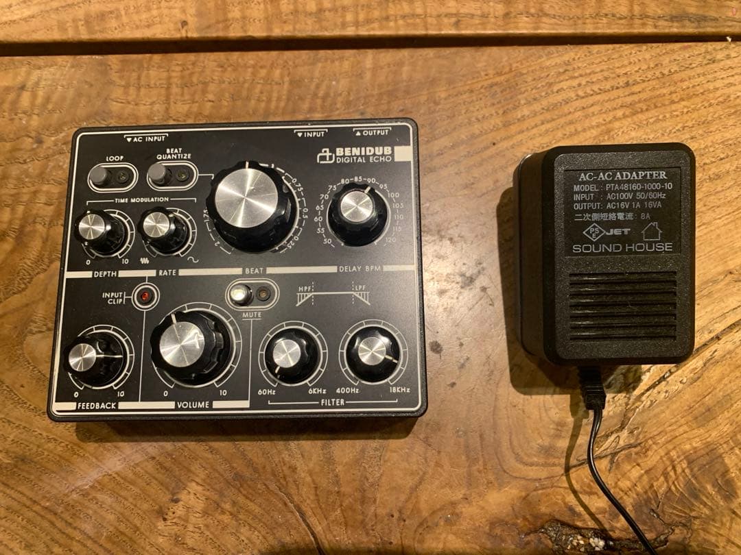 benidub ベニダブdigital echo 旧バージョン　ダブ　ディレイ Benidub ( ベニダブ ) Digital Echo：デスクトップディレイ 送料無料