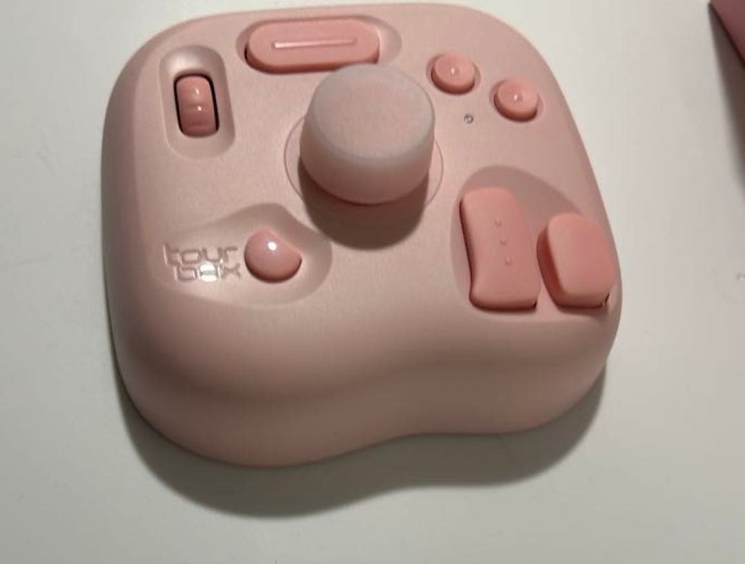 美品】TourBox Lite ピンク 左手デバイス Bluetooth - メルカリ