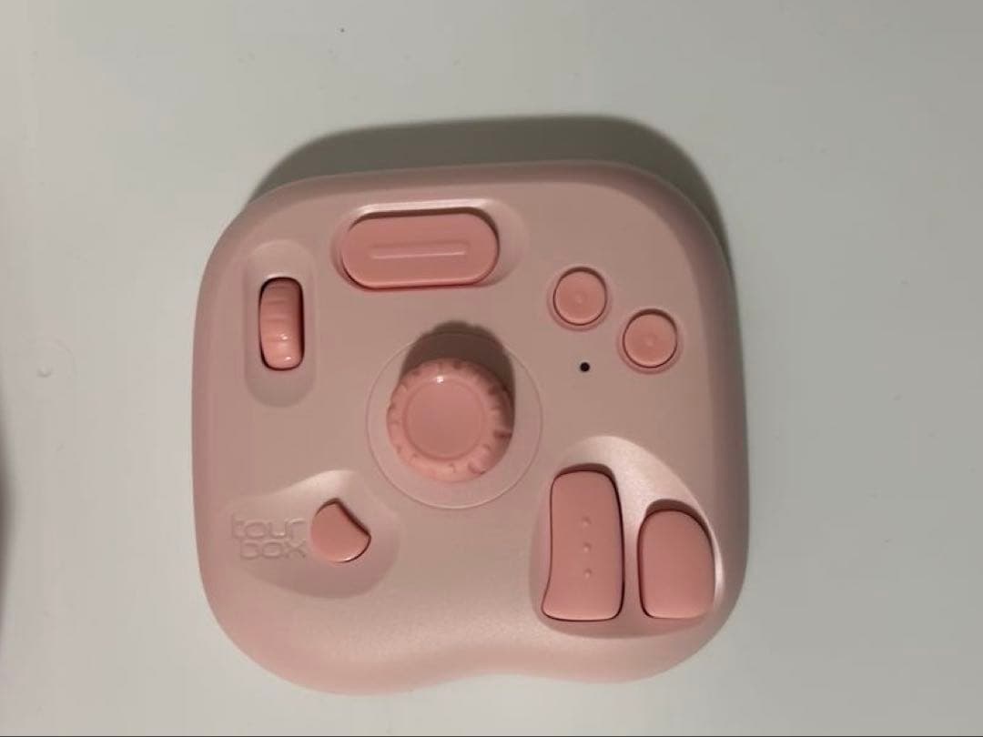 美品】TourBox Lite ピンク 左手デバイス Bluetooth - メルカリ