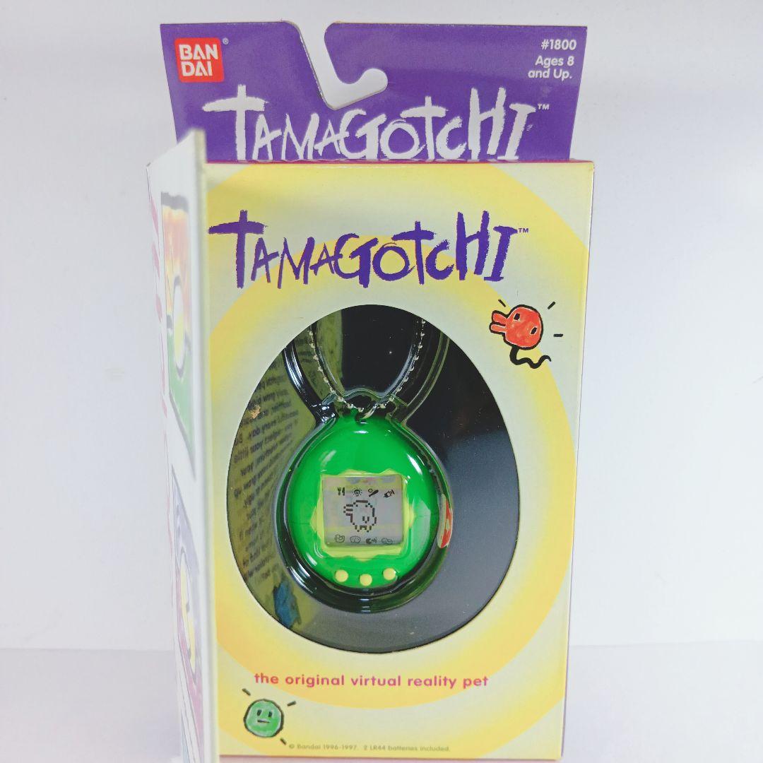 激レア・たまごっち 海外版 グリーン 緑】 未開封 30年前 希少