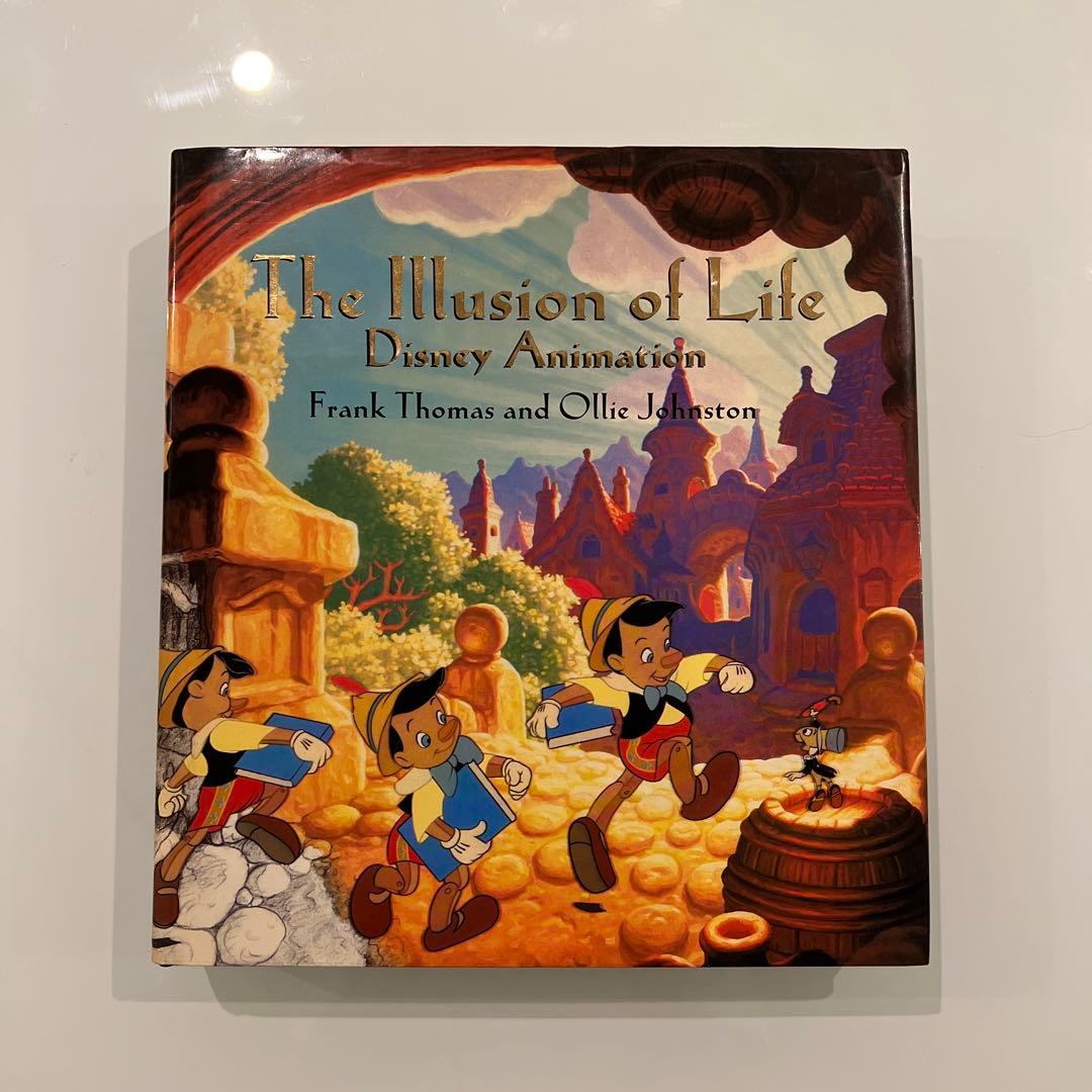 【英語版★極希少】生命を吹き込む魔法　The Illusion of Life 美品】ディズニーアニメーション 生命を吹き込む魔法 英語版☆極希少