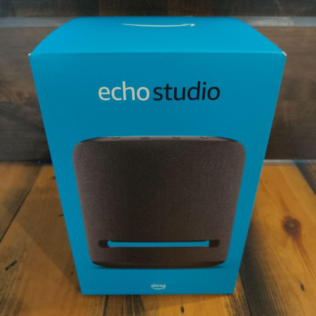新品・未開封 Amazon Echo Studio スピーカー ブラック Amazon Echo Studio (エコースタジオ) (2025年発売) グラファイト