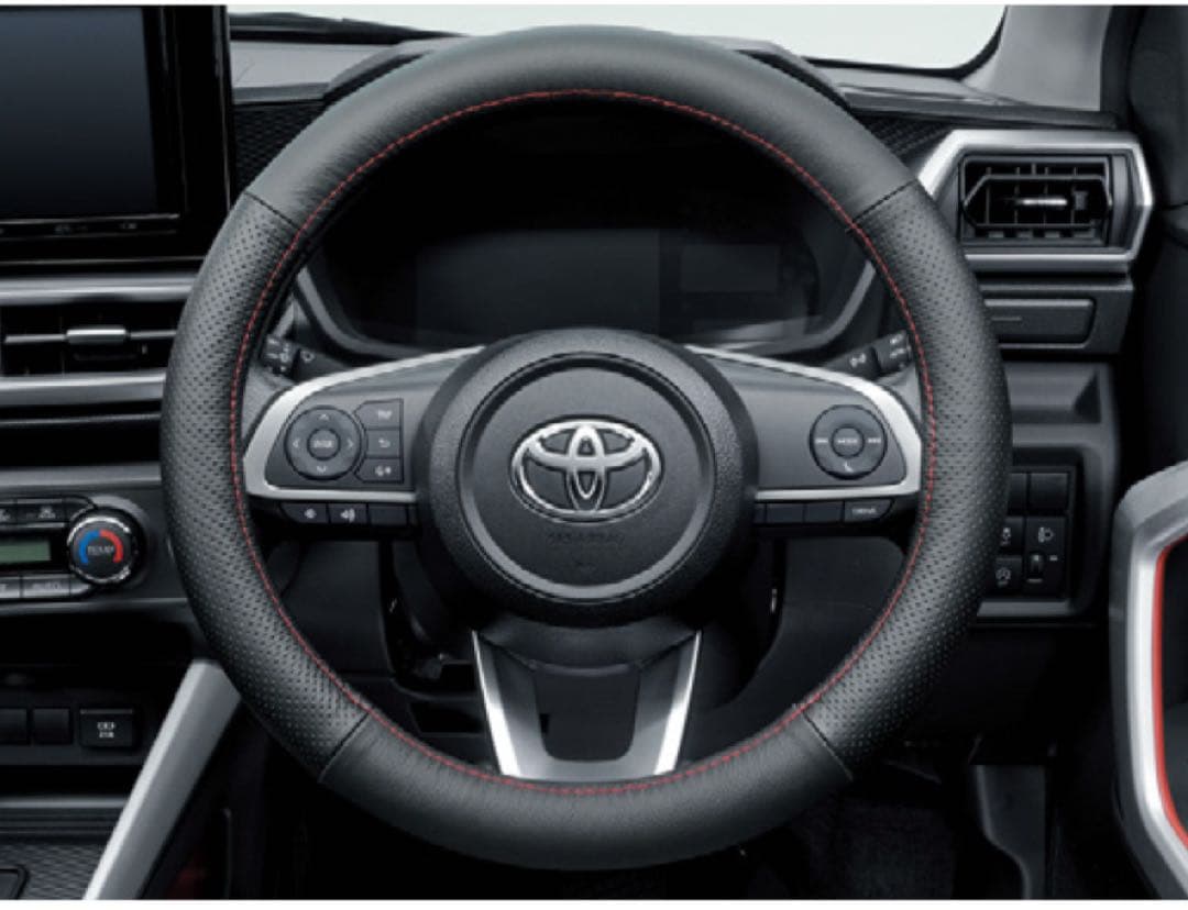 トヨタ ライズ 純正 ステアリングカバー 本革 トヨタ（TOYOTA） 純正 アクセサリー パーツ RAIZE ライズ