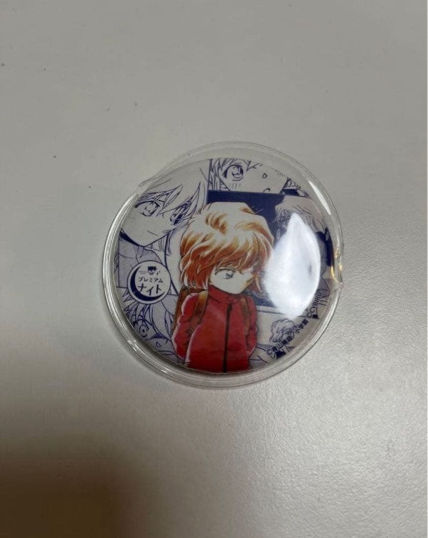 名探偵コナン 灰原哀 プレミアムナイト缶バッジ - メルカリ