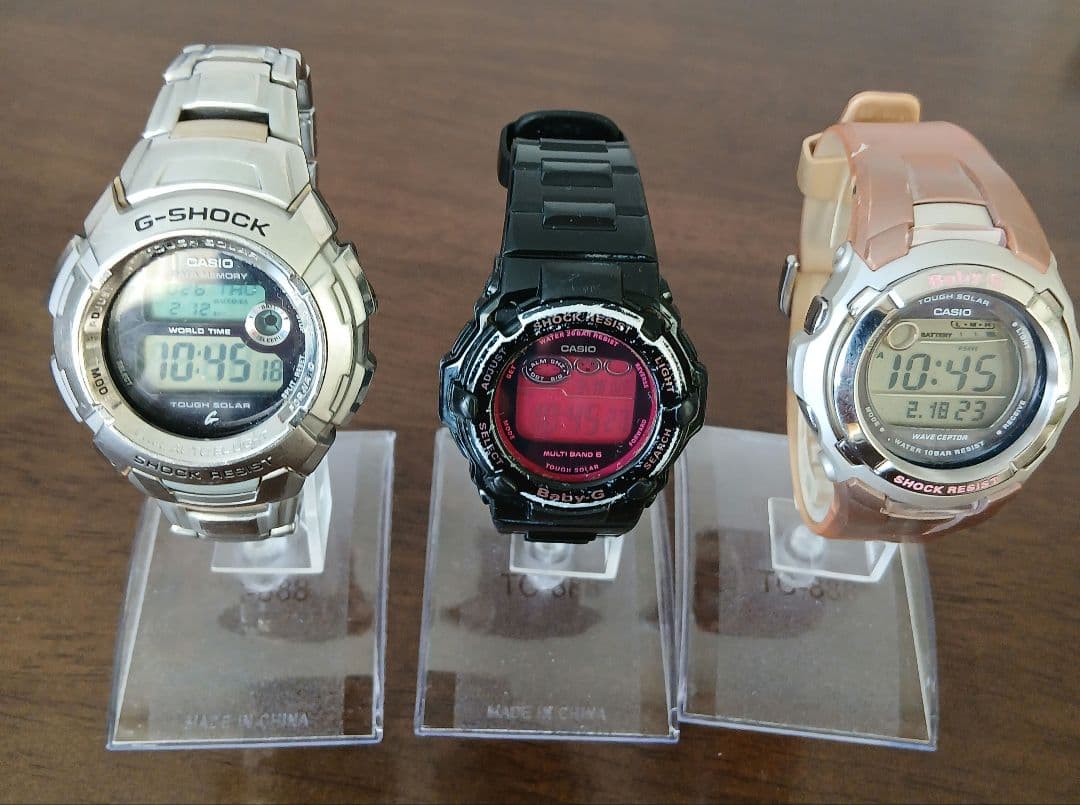 G-SHOCK×1 BABY-G×2 タフソーラ3点セット ジャンク品 - メルカリ