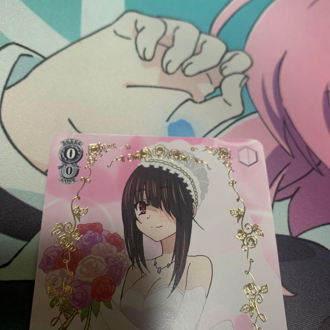 ws ヴァイスシュヴァルツ 純白のヴェール 狂三 プロモ 箔押し pr