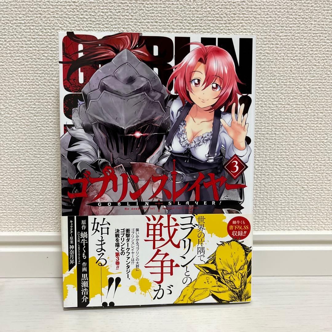 初版】ゴブリンスレイヤー 1巻 2巻 3巻 帯付き まとめ売り - メルカリ