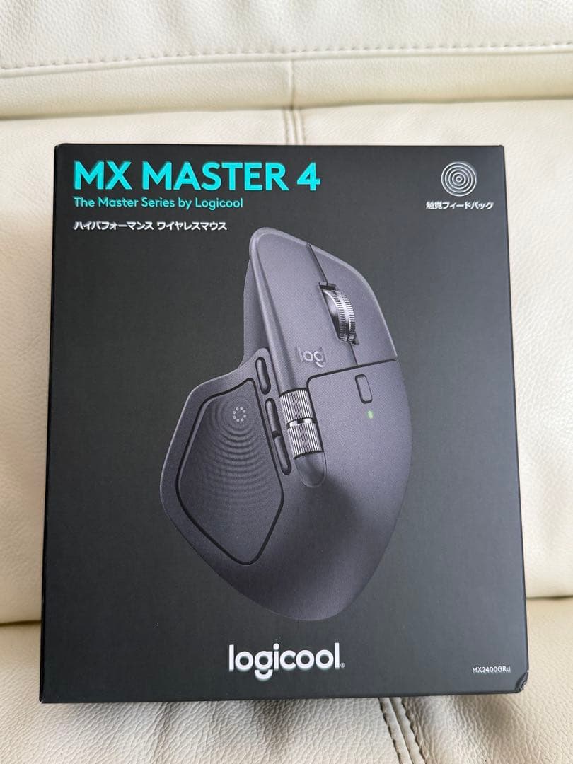 【新品未使用、未開封】ロジクール MX MASTER 4 Amazon.co.jp: 【Amazon.co.jp限定】 ロジクール MX MASTER 4